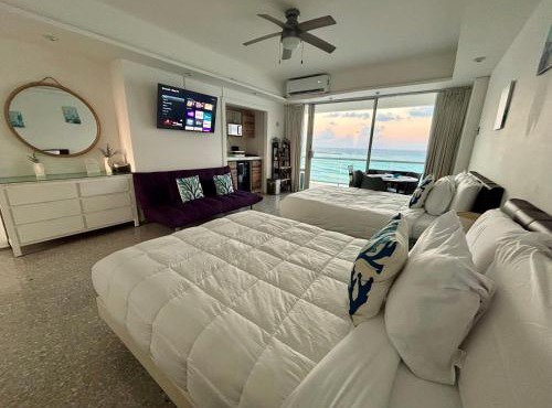 Suite tipo loft con vista increible Zona Hotelera Cancun in Cancun