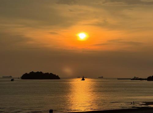 Sunset Seaview Beach Escape