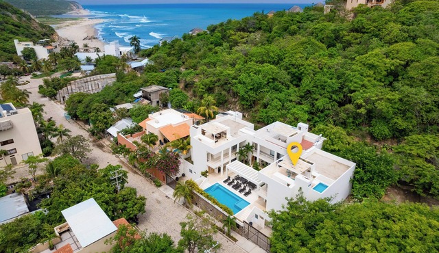 Surfside Condo with Private Pool – 3 Minutes to the Beach
