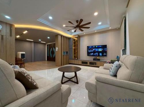 Taman Cheng Baru Landed Homestay 20 Pax Mahjong Karaoke Melaka by Stayrene