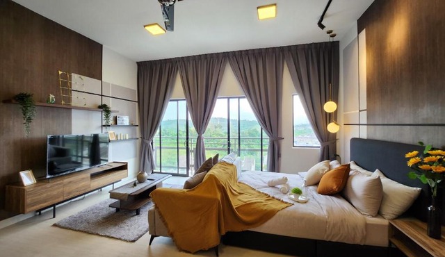 Taman Equine Comfy Studio#Greenery View#4 pax#Aeon Mall