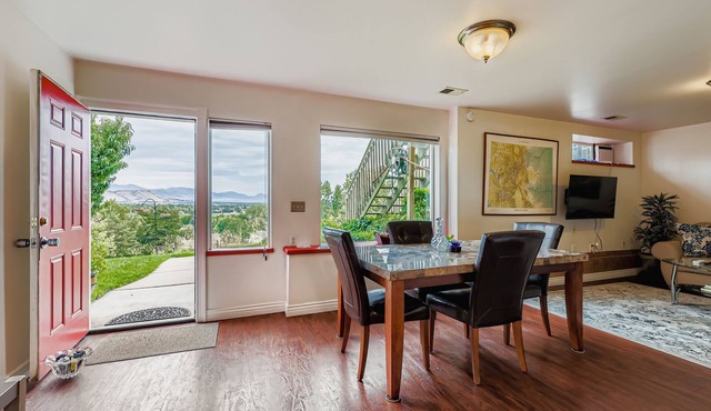 This is a serene space. Open landscape of a lush garden, mountains, and beyond! in Lakewood