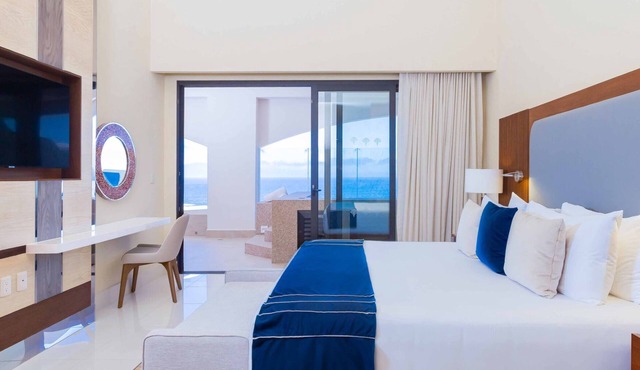This stunning 3-bedroom penthouse offers luxury living with breathtaking views.