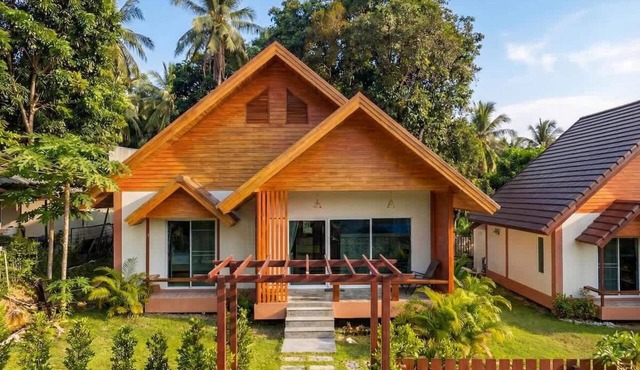 Triangle Villa Authentic Green Garden Private in Ko Pha-ngan