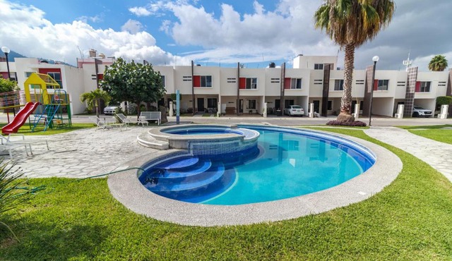 Un espacio privado y cómodo. Casa Nahil.