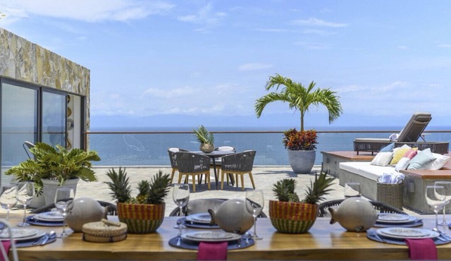 Unique luxury penthouse private pool and chef - Punta Mita Corridor