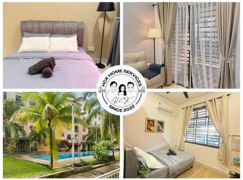 Villa 3bedroom 14min Sutera mall Aeon Bukit Indah
