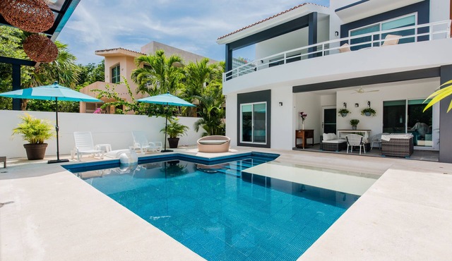 VILLA 4BR PRIV. POOL, BEACH & GOLF %DISC. WEEK