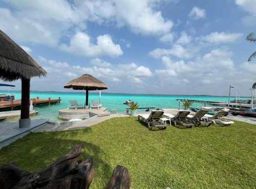 Villa Bianca Bacalar in Bacalar