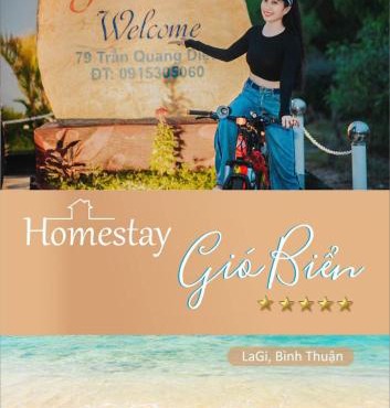 VILLA GIÓ BIỂN LAGI - Villa Gia đình 4 Phòng Ngủ, Sức chứa 8 - 20 Khách, Cách Biển Cam Bình 700m di chuyển, Sân Vườn Rộng Rãi, Tiện Nghi Nướng BBQ & Bãi Đậu Xe Ô tô Miễn Phí