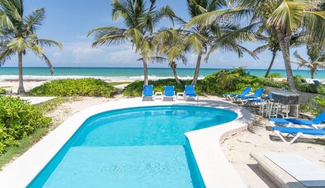 Villa Ixchel - right on the beach!