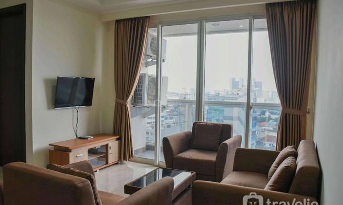 Cikini Apartment | 112 m² Apartment ∙ 3 bedrooms ∙ 6 guests