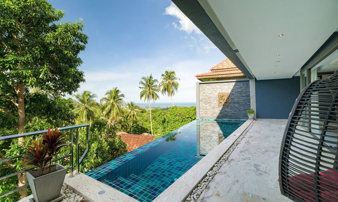 Bophut Villa | 3 Bedroom Sea View Villa Mattana 2 SDV162 - Chaweng Noi - By Samui Dream Villas