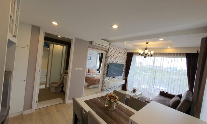Saen Suk Apartment | 37 m² Apartment ∙ 1 bedroom ∙ 4 guests