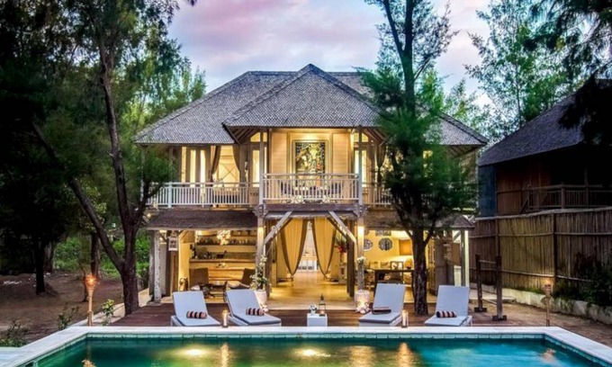 Gili Trawangan Villa | 400 m² Villa ∙ 4 bedrooms ∙ 10 guests