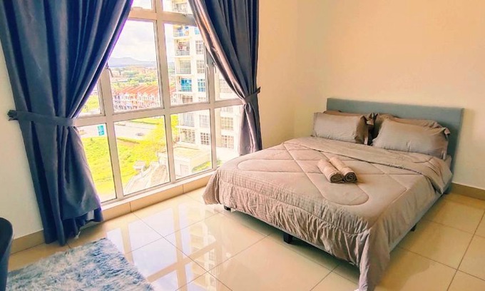 Daerah Kulai Apartment | 80 m² Apartment ∙ 2 bedrooms ∙ 9 guests