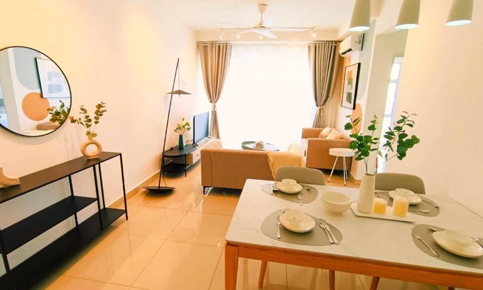 Daerah Kulai Apartment | 80 m² Apartment ∙ 2 bedrooms ∙ 6 guests