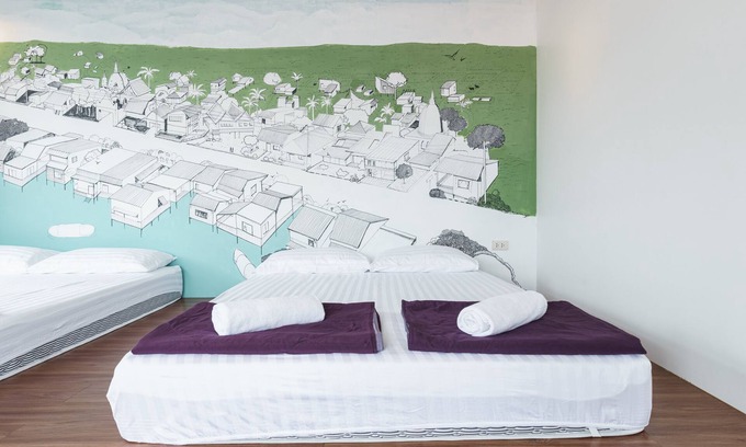 Ban Phan Thom Hostel | [C]GLASSHOUSE&bathroom 5-minutes walk from Khao San Road.