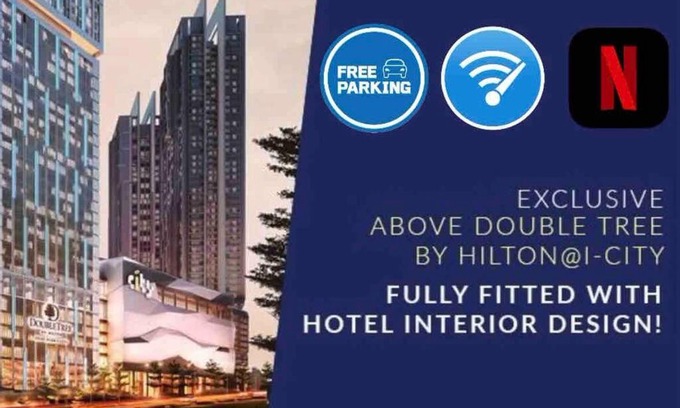 Shah Alam Apartment | Hill10 Holiday Home at I-City Work-Stay-Fun All in 1!