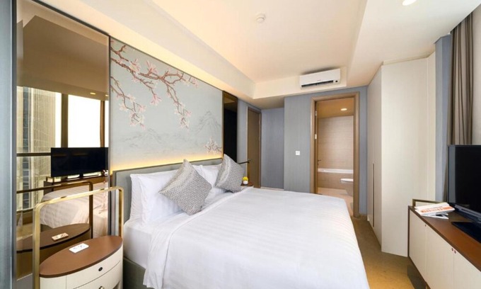Pantai Indah Kapuk Apartment | Three-bedrooms, Oakwood Apartments Pik Jakarta
