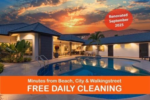 Nong Prue Villa | Pattaya Hill minutes from the beach and City Pattaya