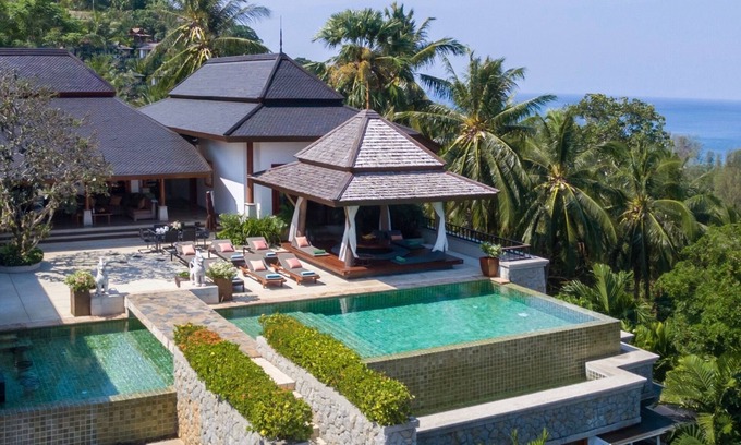 Cherngtalay Villa | Villa Sanyanga, Surin Beach, chef, transport with driver, ocean views