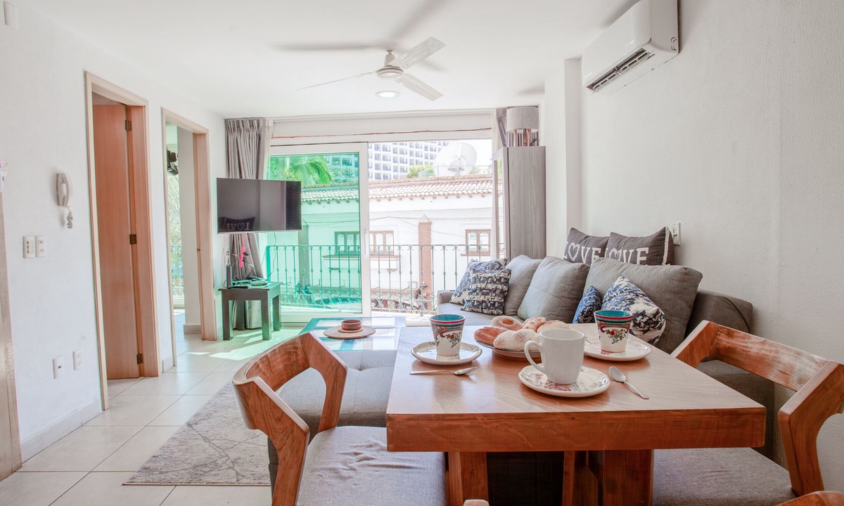 Downtown Puerto Vallarta Condo | Cielito Lindo Unit 102 located in Downtown PV 1BD Condo for rent in Old Town, Pu