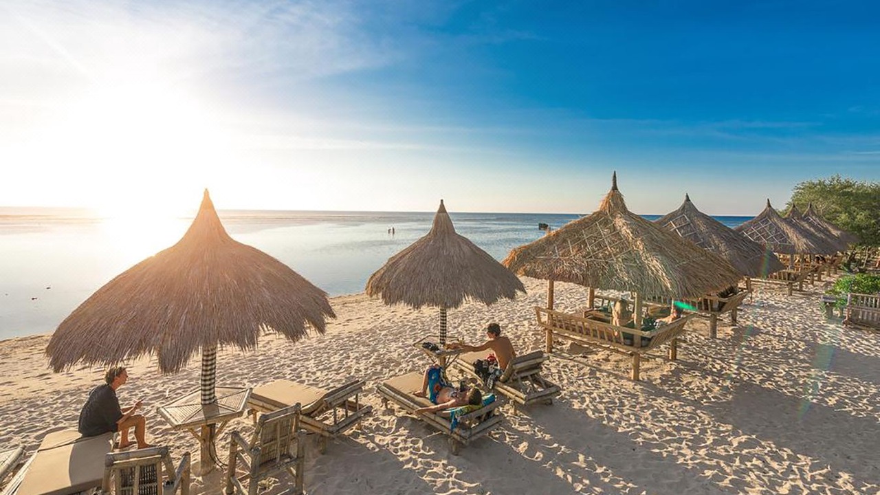 Photo of Buildings in Gili Trawangan