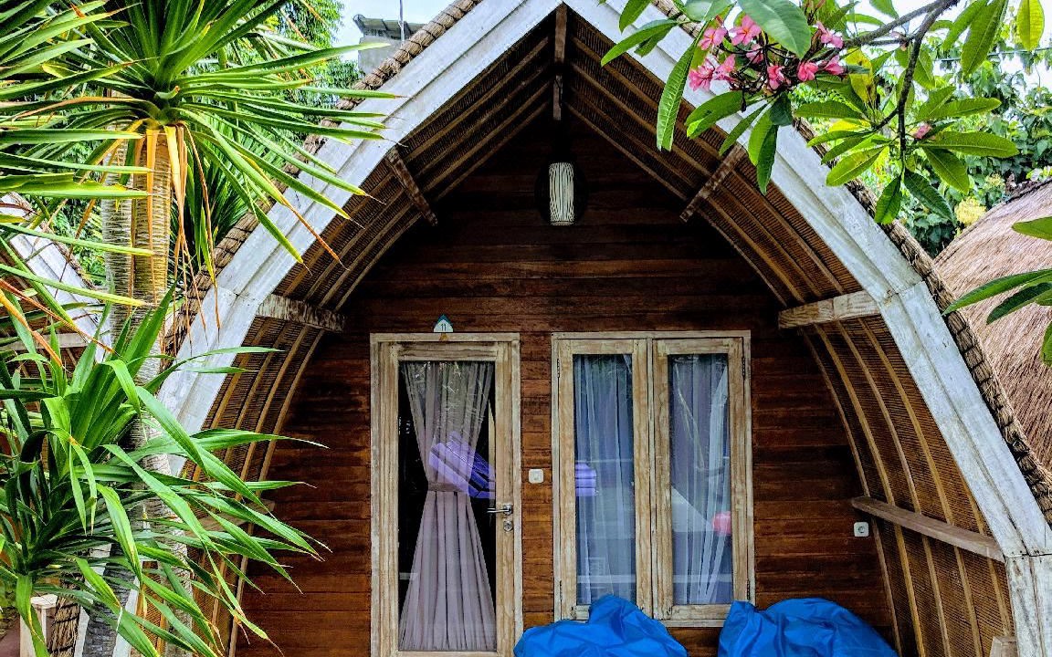 Photo of Buildings in Gili Trawangan