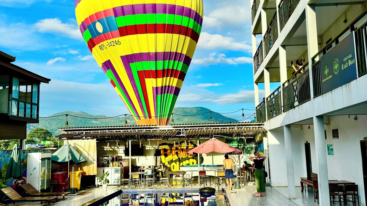 Photo of Patio Balcony in Vang Vieng