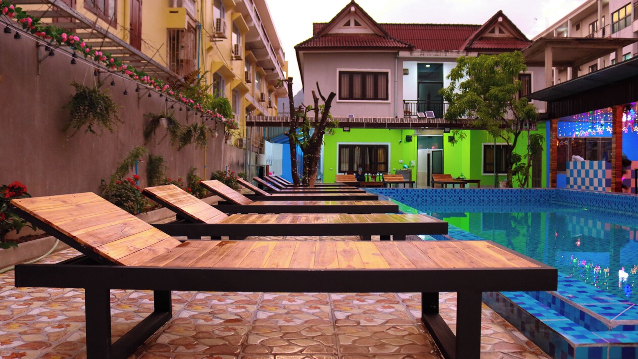 Photo of Patio Balcony in Vang Vieng
