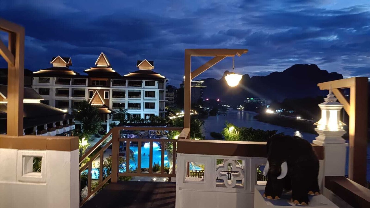 Photo of Patio Balcony in Vang Vieng