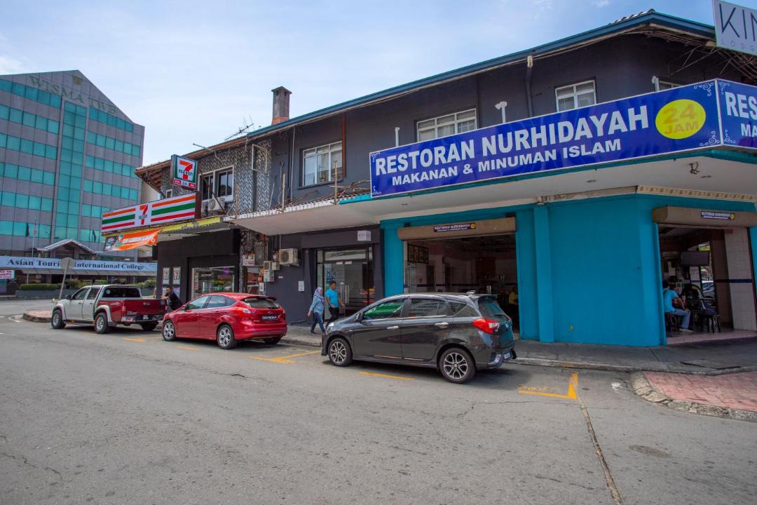 Photo of Buildings in Downtown Kota Kinabalu