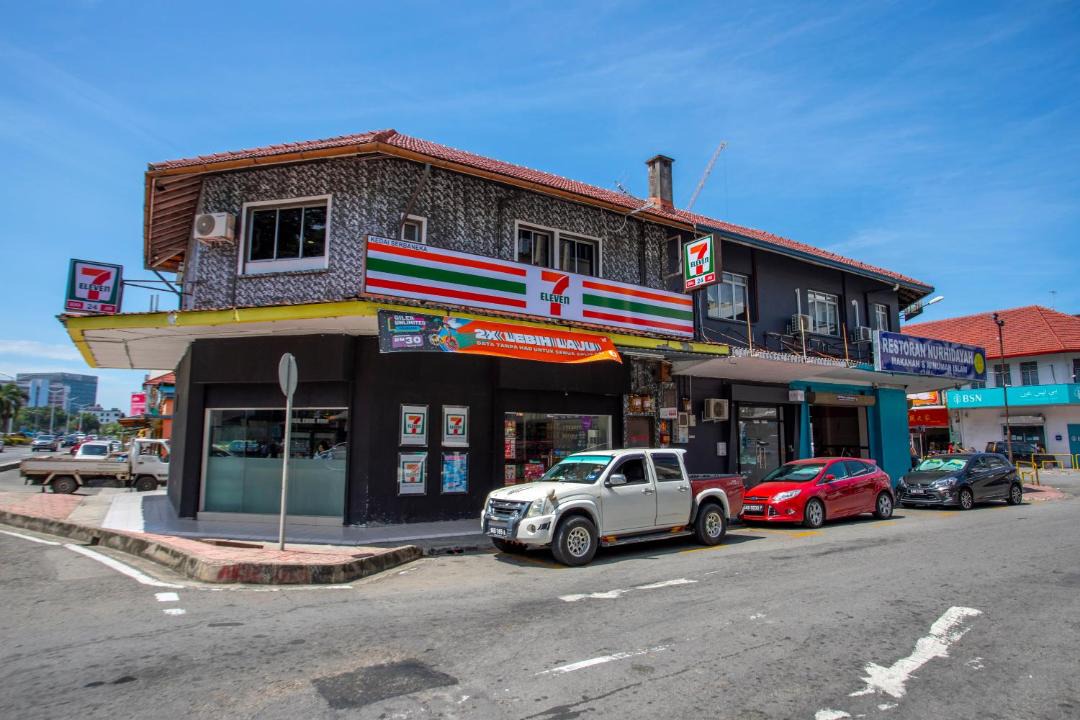 Photo of Buildings in Downtown Kota Kinabalu