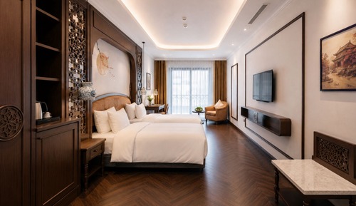 Deluxe Twin Room with City View