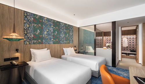 Standard Room, 2 Twin Beds, Club Lounge Access, City View (Club Lounge Access)