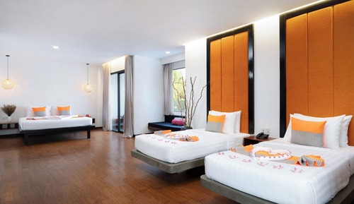 Family Suite, Balcony, Pool View (Free Bus Station Pick Up)