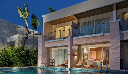 Room, 2 Double Beds, Balcony, Lagoon View (Balcony)