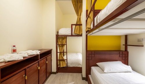Bed in 8 Bed Female Dormitory Room