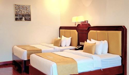 Mekong Twin Room, Balcony, River View