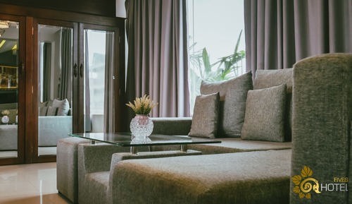 Family Suite, Multiple Beds, Balcony, Pool View