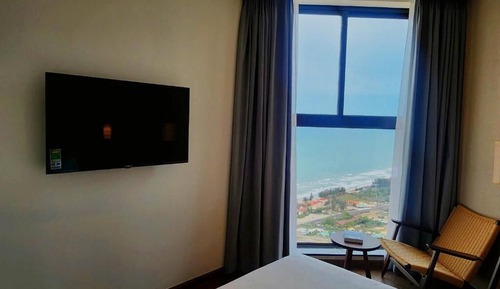 Panoramic Suite, 1 Queen Bed with Sofa bed, Private Pool, Garden View