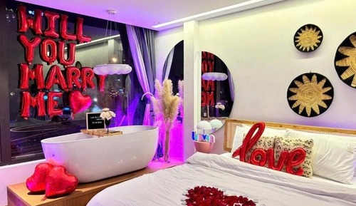 Luxury Double Room, Balcony, City View
