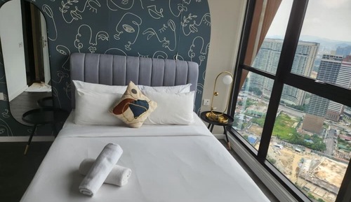 Deluxe Apartment, 1 Bedroom, Kitchen, City View