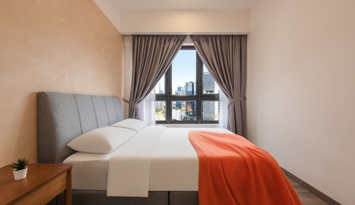 Deluxe Apartment, 2 Bedrooms, Kitchen, City View