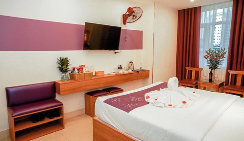 Deluxe Double Room, Balcony, City View