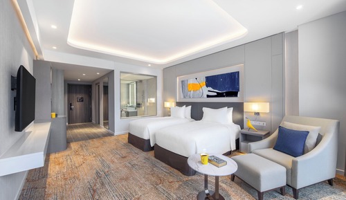 Grand Room, 2 Twin Beds, Ocean View (High Floor)