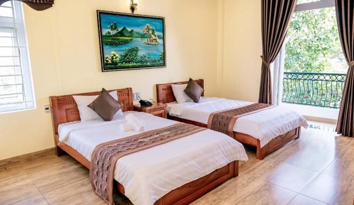 Basic Double or Twin Room, Balcony, City View