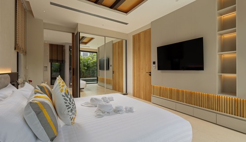 Family Villa, 4 Bedrooms, Garden View