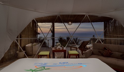 Honeymoon Tent Private Pool Sea View